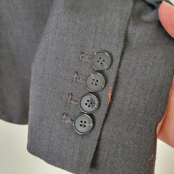 Zara One Button Grey Blazer XS - Picture 10 of 10